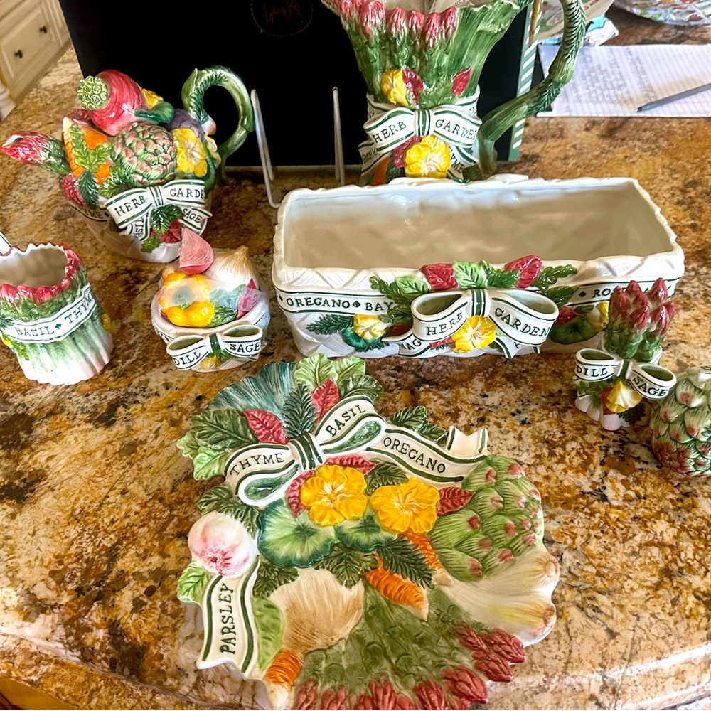 Fits & Floyd Classic Herb Garden Set 1996